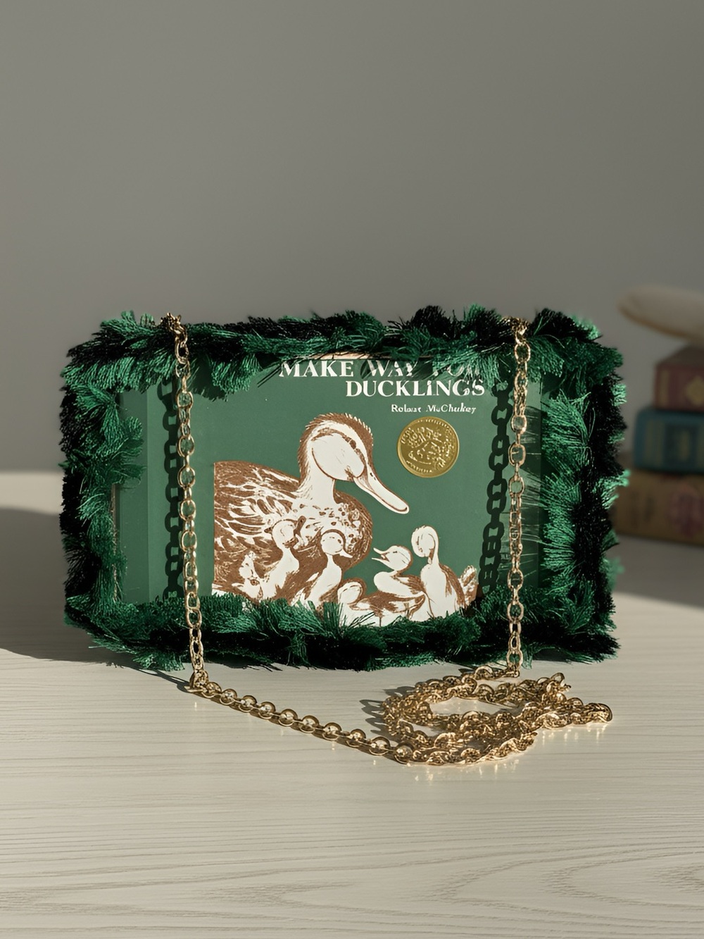 EUC!! Make Way for Ducklings :: clutch purse
